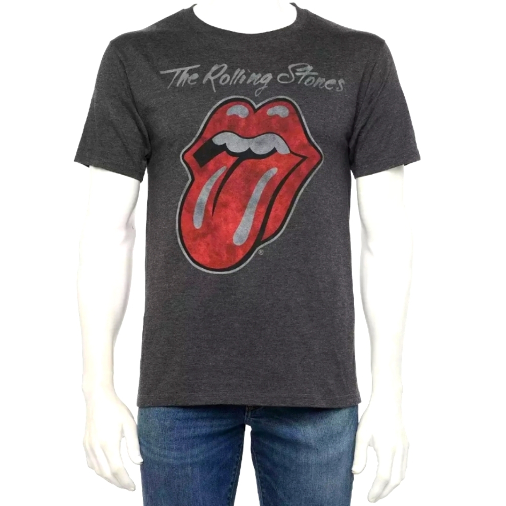 NWOT Men's The Rolling Stones Distressed Tongue T-shirt